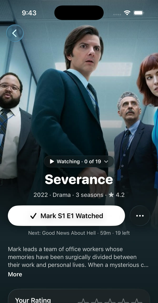 Every show page